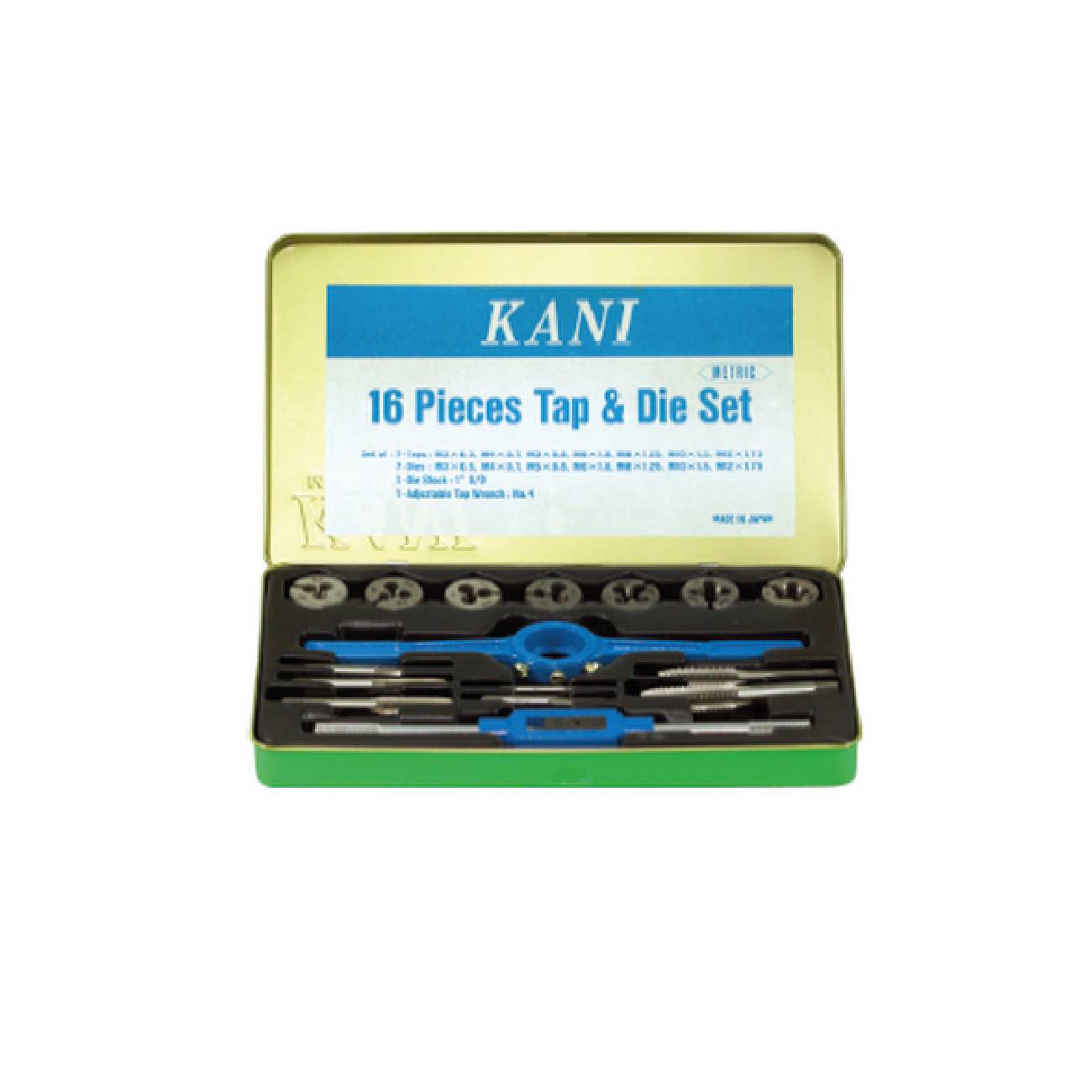 SKI - สกี จำหน่ายสินค้าหลากหลาย และคุณภาพดี | KANI ต๊าปชุด เกลียวมิล 16 ตัวชุด