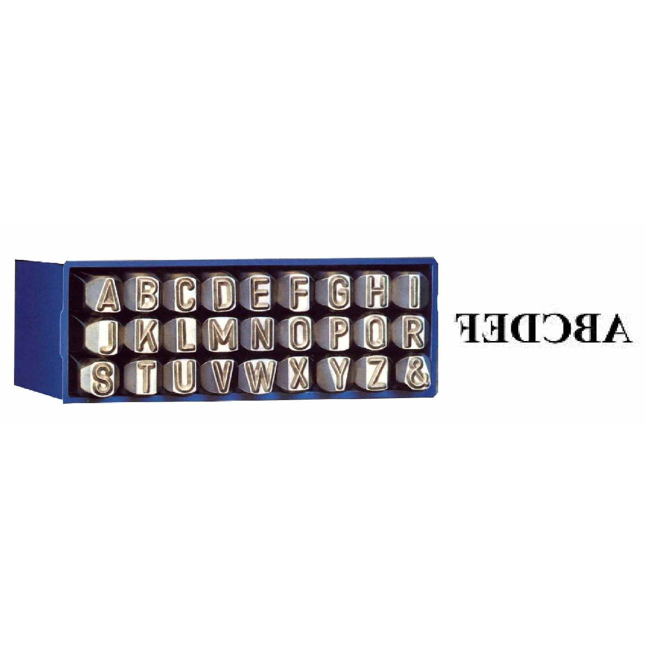 SKI - สกี จำหน่ายสินค้าหลากหลาย และคุณภาพดี | KEIBA เหล็กตอกตัวอักษร 4 mm.(ตัวกลับ) A-Z