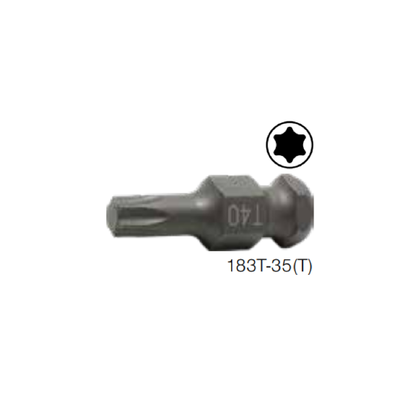 SKI - สกี จำหน่ายสินค้าหลากหลาย และคุณภาพดี | KOKEN 183T ดอกไขควง ท๊อกซ์แกน 7/16นิ้ว ขนาด T50x35mm