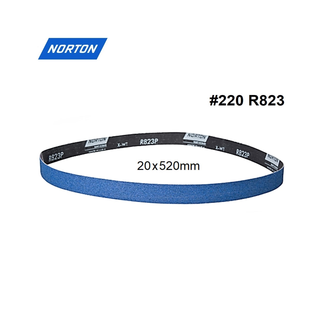SKI - สกี จำหน่ายสินค้าหลากหลาย และคุณภาพดี | NORTON สายพาน ขนาด 20x520 mm R823 no.150