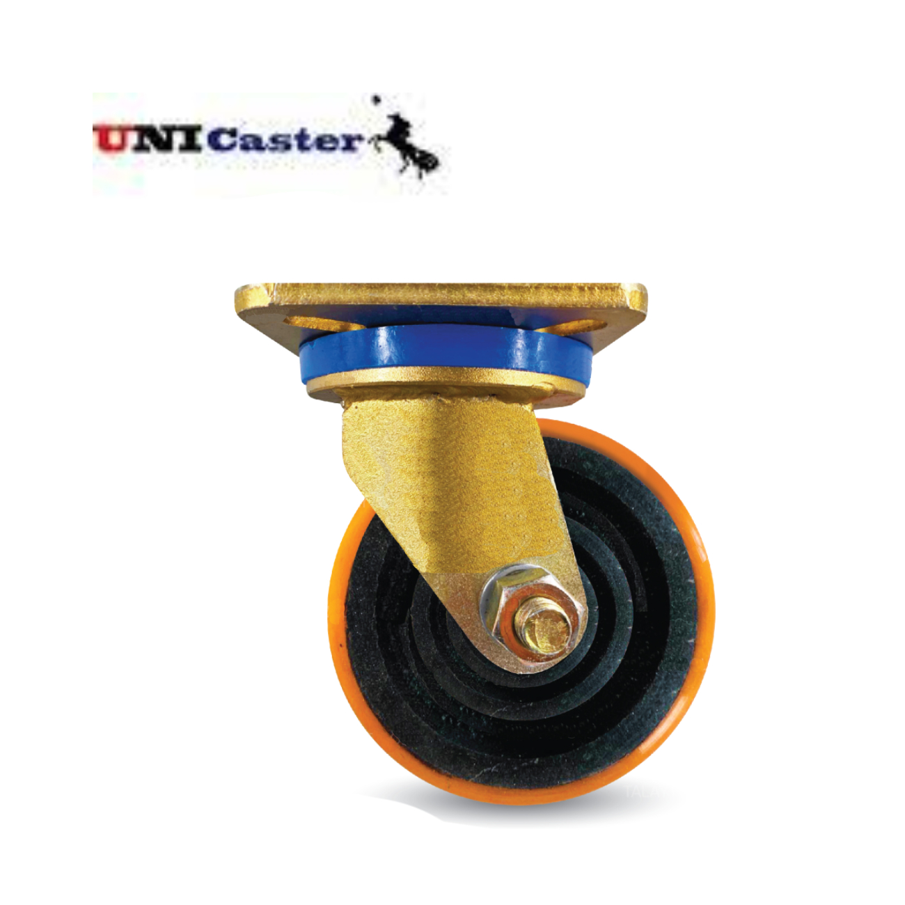 SKI - สกี จำหน่ายสินค้าหลากหลาย และคุณภาพดี | UNI Caster ล้อยูรีเทนเป็น รุ่นงานหนัก โครงเหล็ก หนา 6 มิล 3นิ้ว