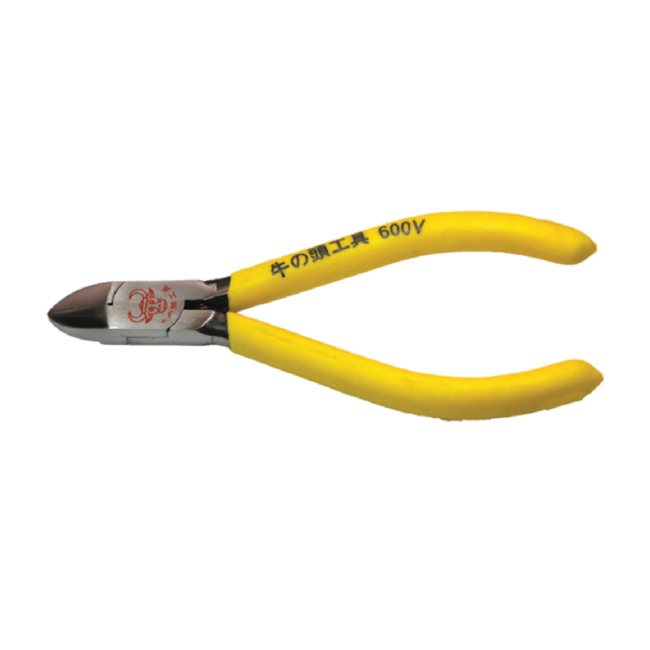 SKI - สกี จำหน่ายสินค้าหลากหลาย และคุณภาพดี | ตรากระทิง BH-535P คีมปากเฉียง 5นิ้ว มีสปริง ตัดพลาสติก (ปากเรียบไม่มีร่อง)