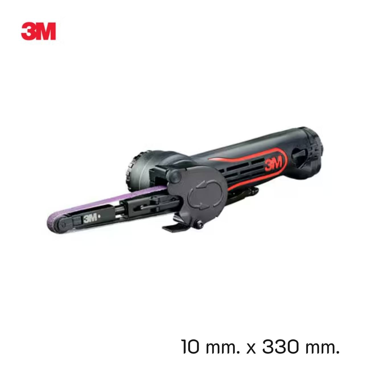 SKI - สกี จำหน่ายสินค้าหลากหลาย และคุณภาพดี | 3M 33573 #7100110995 (60455088918) เครื่องขัดสายพานใช้กับสายพานขนาด 10 มม. X 330 มม. สำหรับงานเจียรลบรอยเชื่อมตัวถังรถยนต์ (1 ชิ้น/กล่อง)