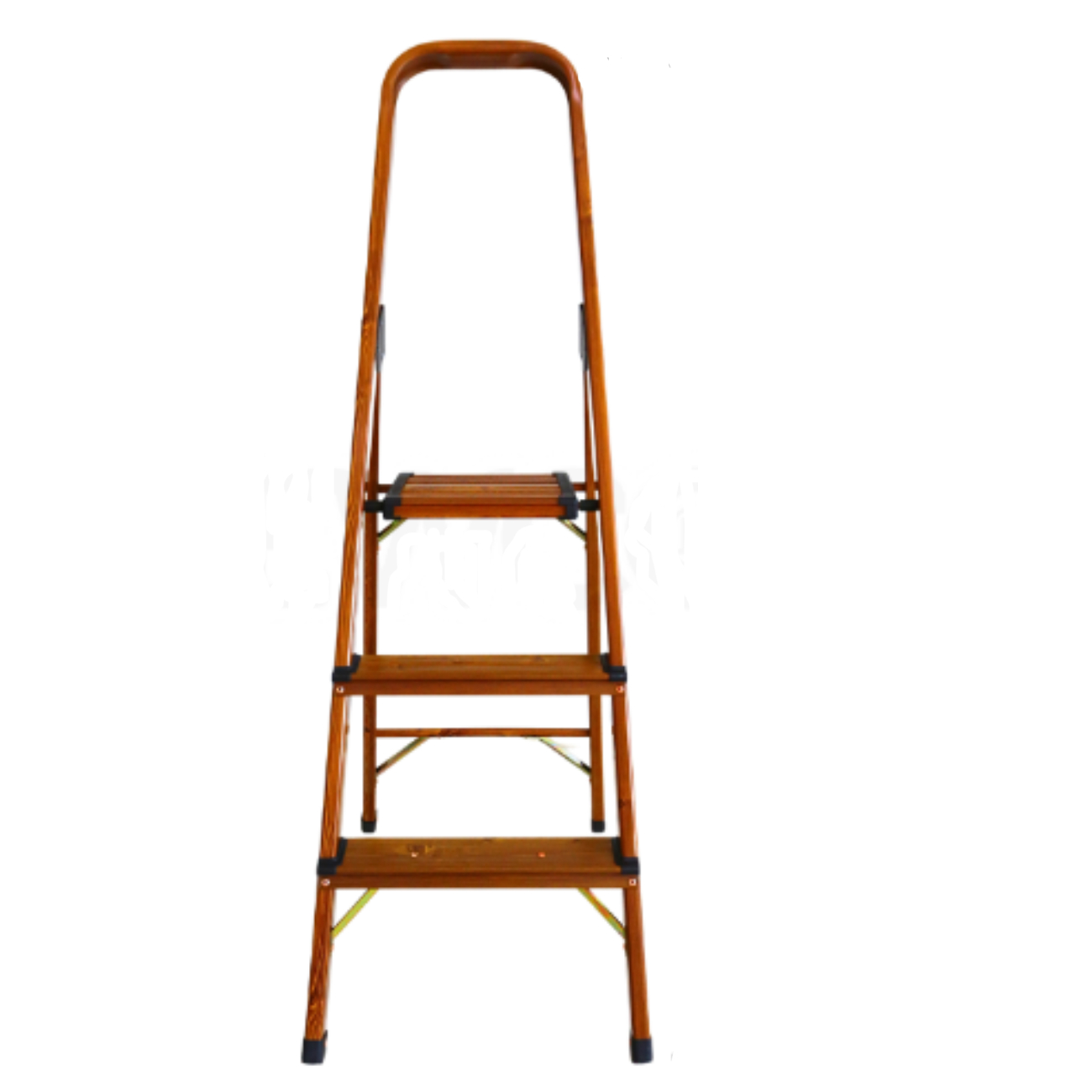 SKI - สกี จำหน่ายสินค้าหลากหลาย และคุณภาพดี | LEOPRO NCW65A บันไดพับอลูมิเนียมลายไม้ ROSEWOOD 3 ขั้น