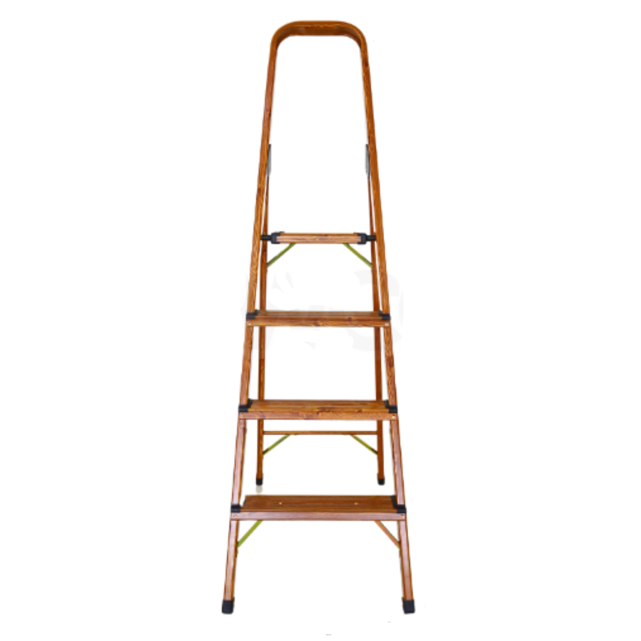 SKI - สกี จำหน่ายสินค้าหลากหลาย และคุณภาพดี | LEOPRO NCW87A บันไดพับอลูมิเนียมลายไม้ ROSEWOOD 4 ขั้น