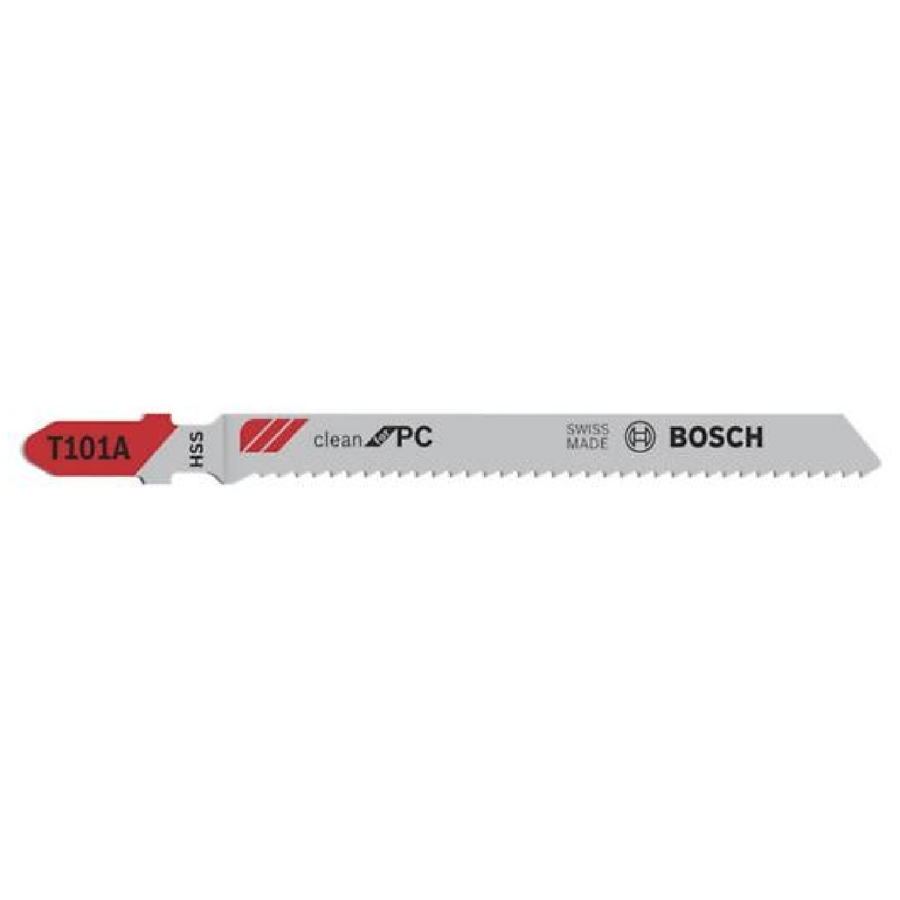 SKI - สกี จำหน่ายสินค้าหลากหลาย และคุณภาพดี | BOSCH T101A ใบเลื่อยจิ๊กซอตัดอะคริลิค หนา 2-20 มิล #2608631010 (5ใบ/แผง)