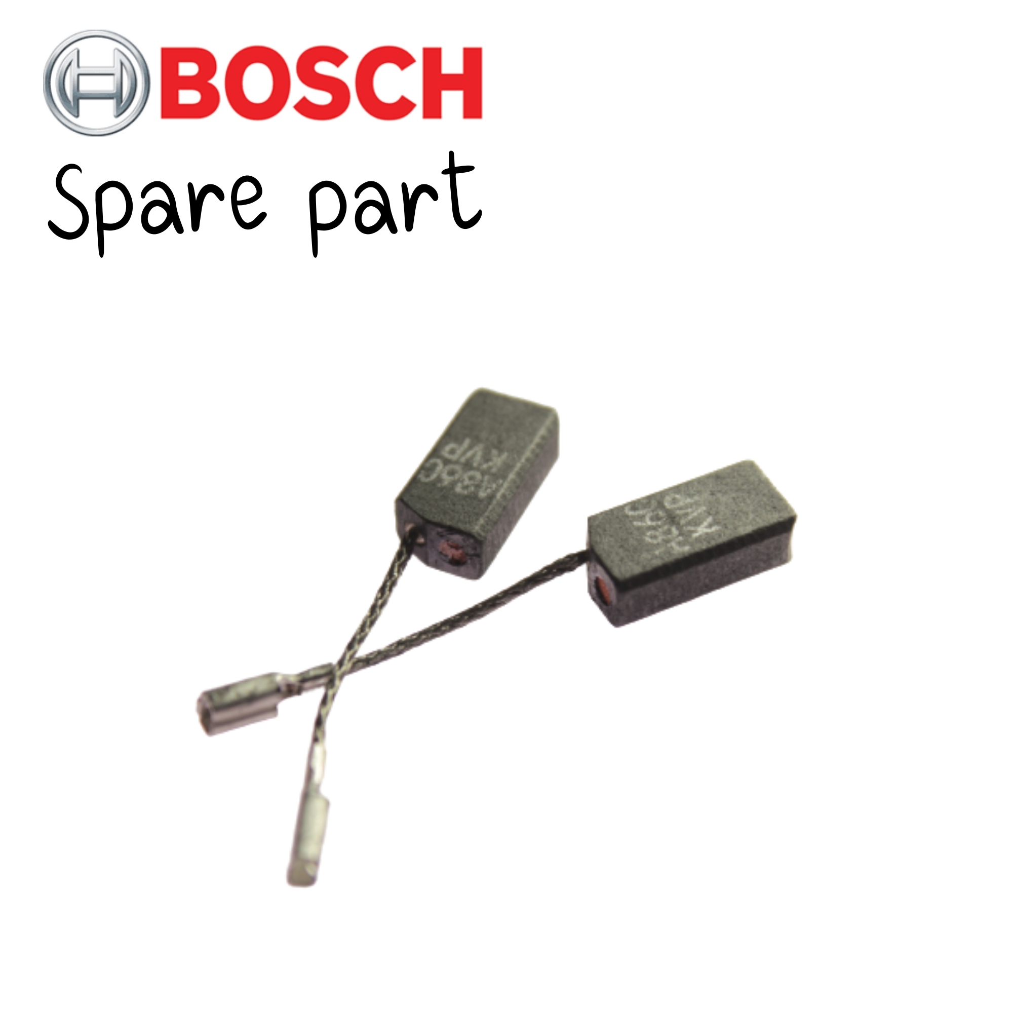SKI - สกี จำหน่ายสินค้าหลากหลาย และคุณภาพดี | BOSCH 1619P07571 Carbon-Brush Set แปรงถ่าน GWS060