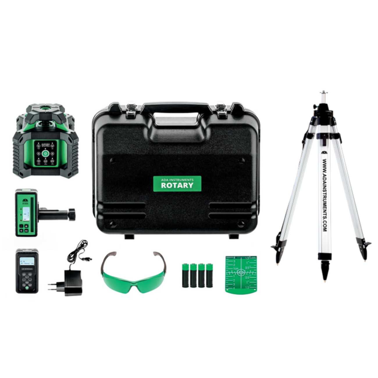 SKI - สกี จำหน่ายสินค้าหลากหลาย และคุณภาพดี | ADA ROTARY 500 HVG ชุดเลเซอร์แกนหมุน 500 เมตร แสงเขียว