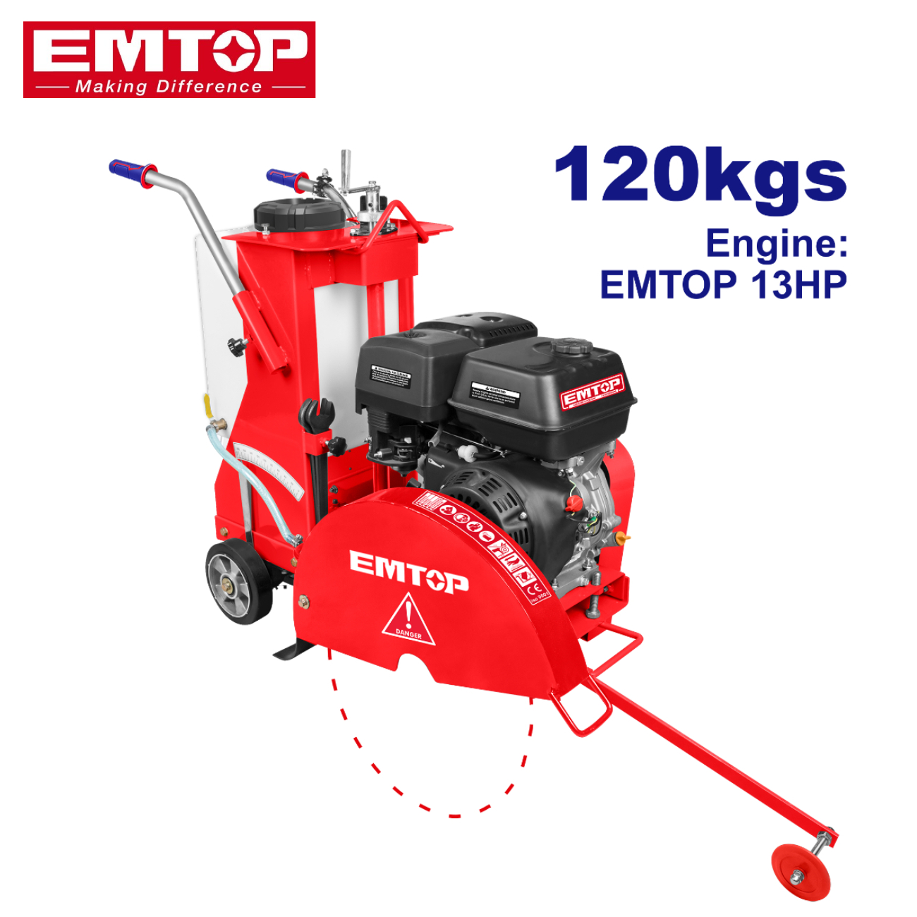 SKI - สกี จำหน่ายสินค้าหลากหลาย และคุณภาพดี | EMTOP EFSW131202 เครื่องตัดคอนกรีต