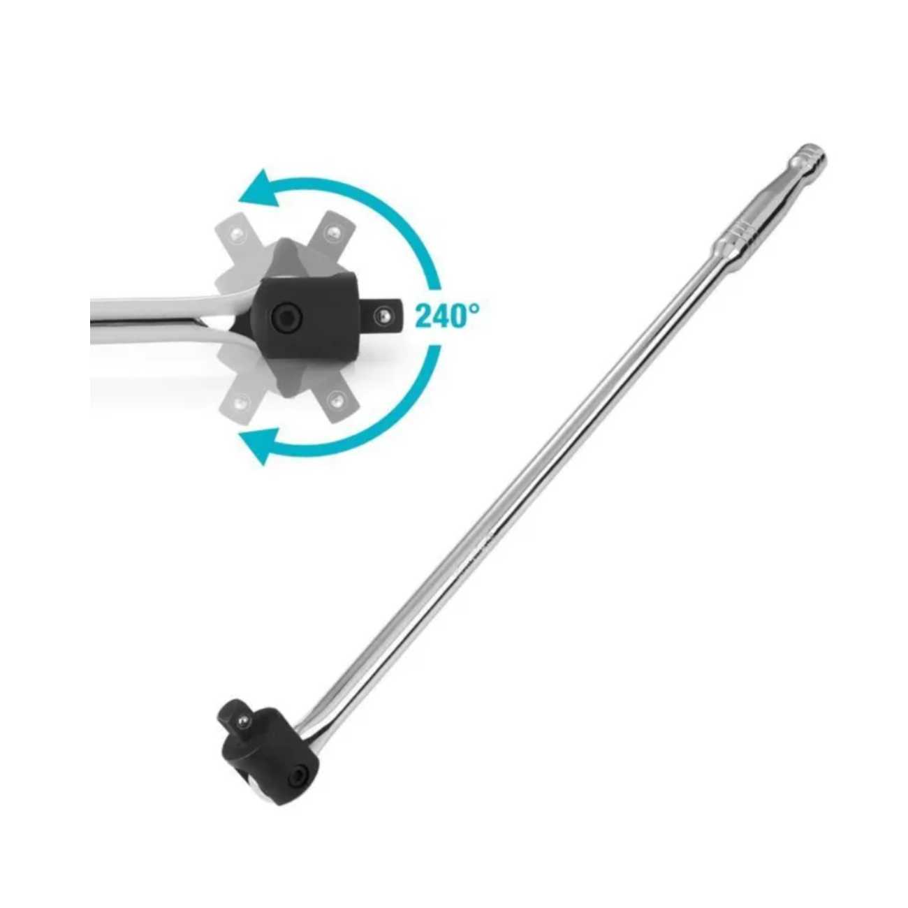 SKI - สกี จำหน่ายสินค้าหลากหลาย และคุณภาพดี | DURATECH DT401009 ด้ามบ๊อกซ์ 1/2 นิ้ว ขนาด 24 นิ้ว