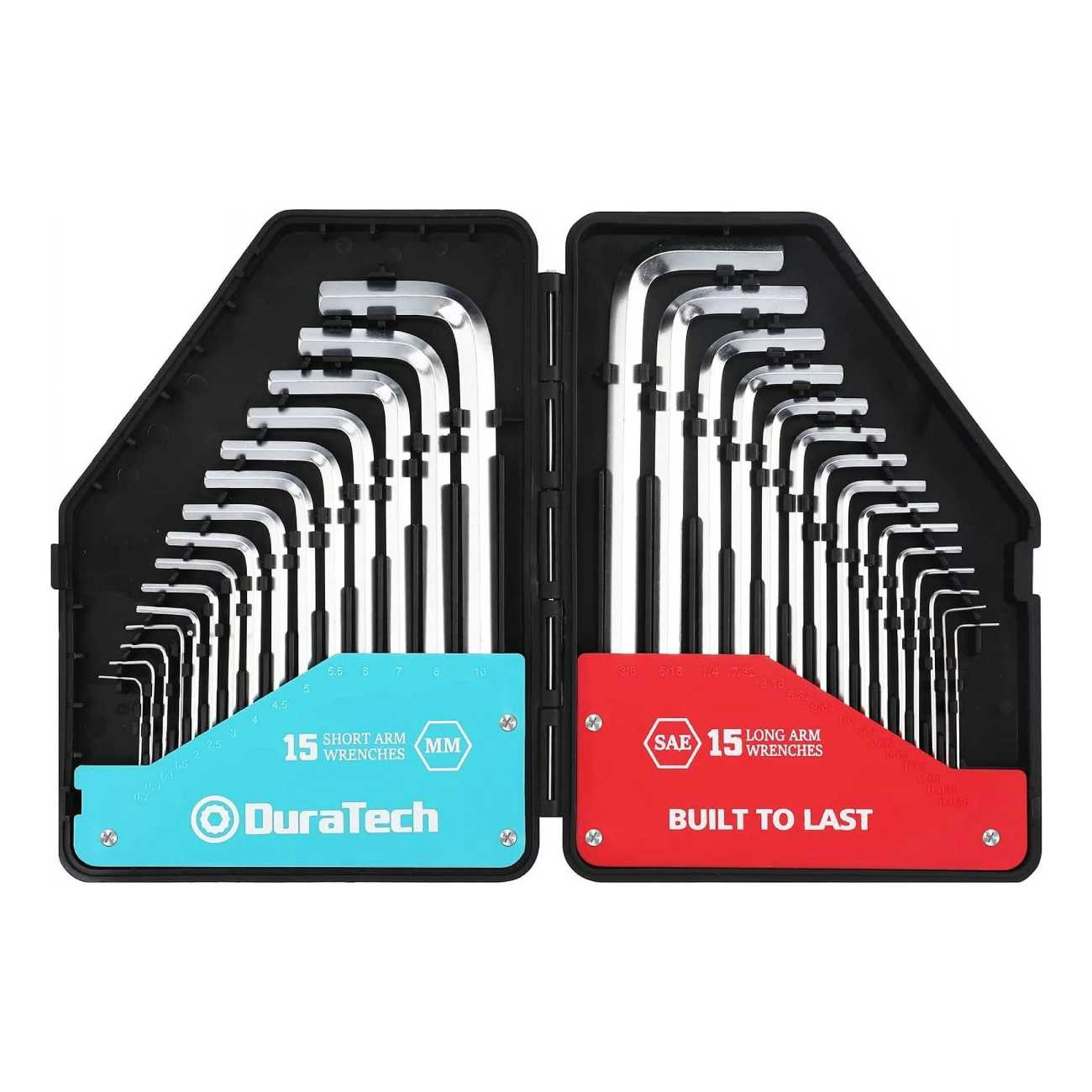 SKI - สกี จำหน่ายสินค้าหลากหลาย และคุณภาพดี | DURATECH DT404031AE ชุดประแจ 6 เหลี่ยม จำนวน 30 ชิ้น