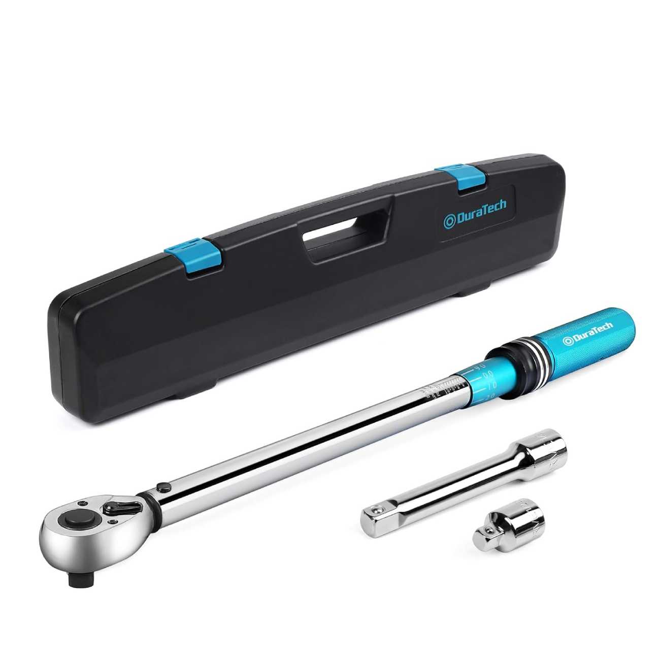 SKI - สกี จำหน่ายสินค้าหลากหลาย และคุณภาพดี | DURATECH DTMTTWS03 ชุดด้ามขันปอนด์ 1/2 นิ้ว พร้อมหัวเปลี่ยน 3 หัว