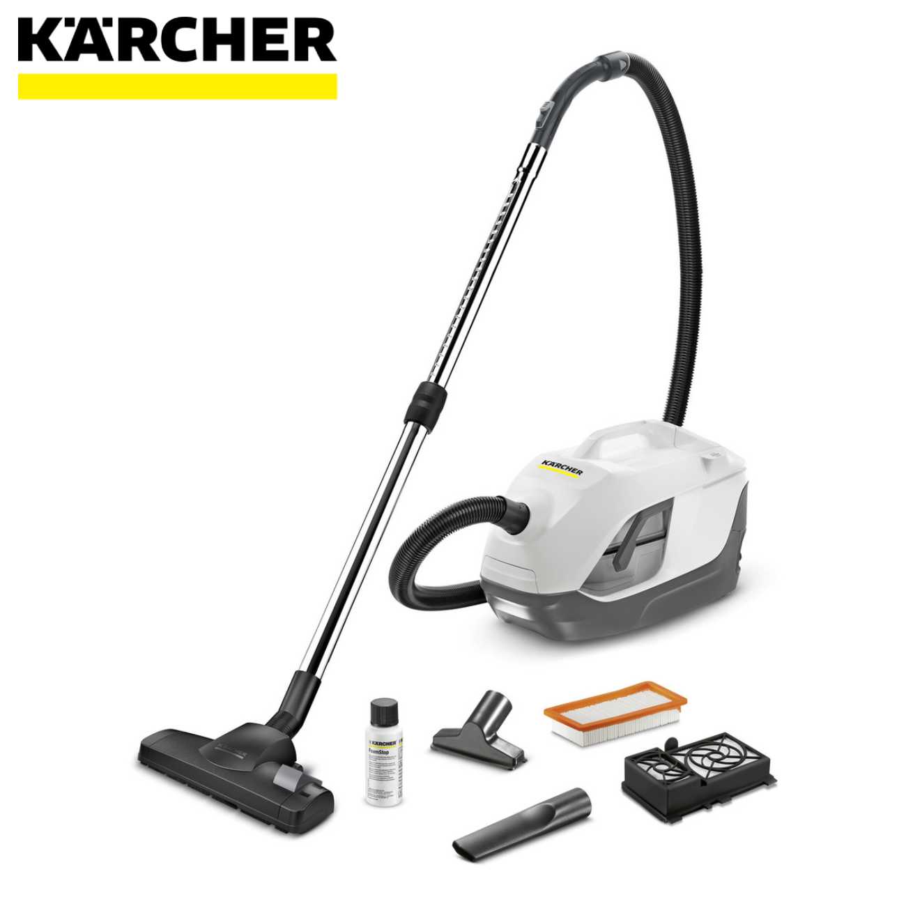SKI - สกี จำหน่ายสินค้าหลากหลาย และคุณภาพดี | KARCHER 1.195-240.0 เครื่องดูดฝุ่น DS 6 Premium (White)
