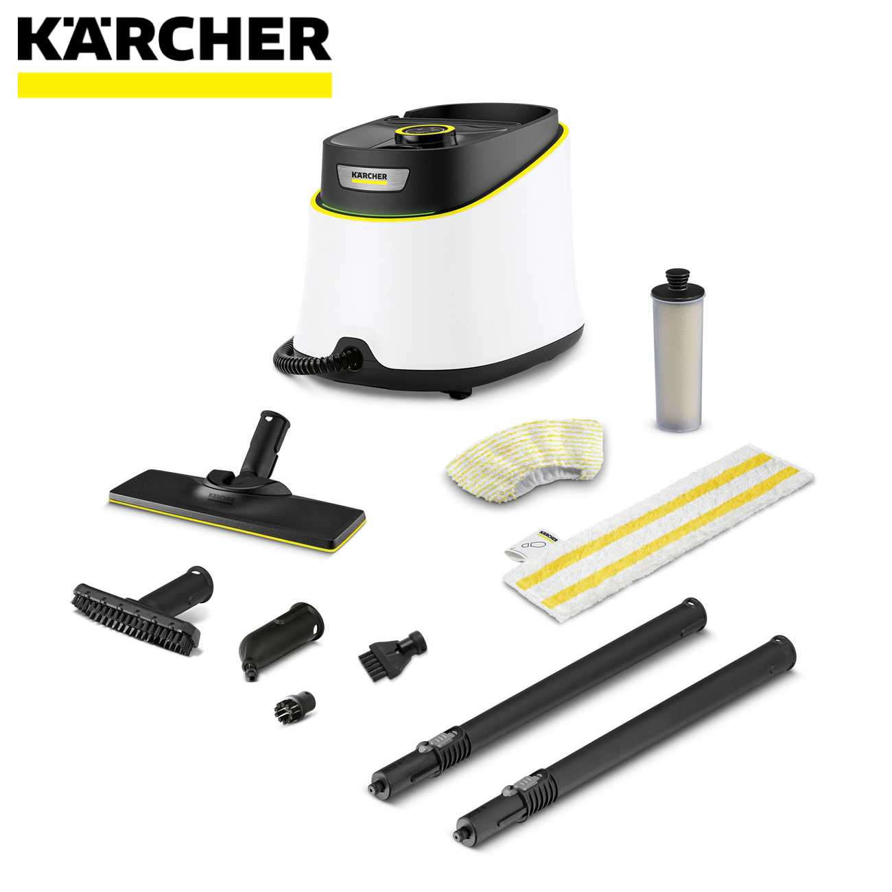 SKI - สกี จำหน่ายสินค้าหลากหลาย และคุณภาพดี | KARCHER 1.513-430.0 เครื่องทำความสะอาดระบบไอน้ำ SC 3 Deluxe