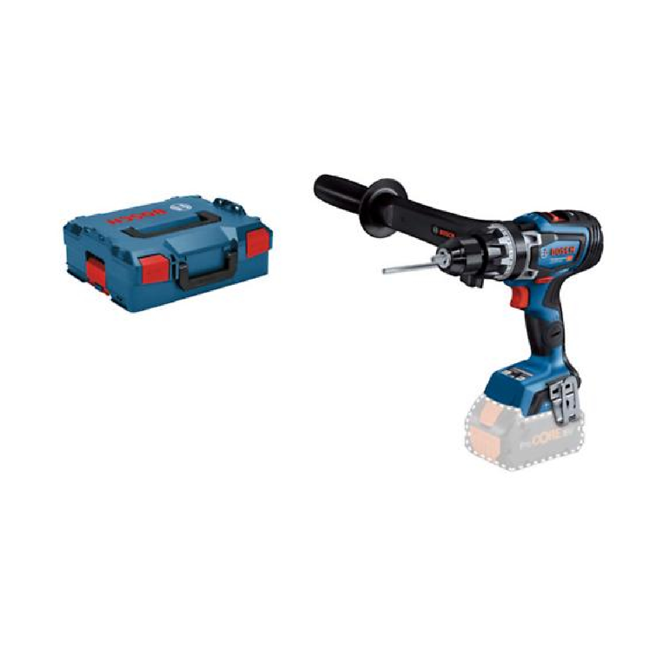 SKI - สกี จำหน่ายสินค้าหลากหลาย และคุณภาพดี | BOSCH GSB18V-150C สว่านกระแทกไร้สาย 4 หุน 18V BITURBO Brushless แรงบิดสูงที่ 84/150 Nm (เครื่องตัวเปล่า) #06019J51L0