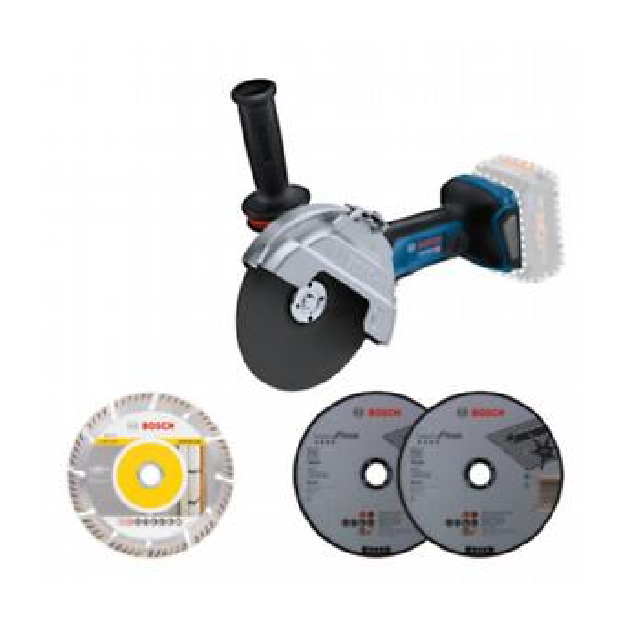 SKI - สกี จำหน่ายสินค้าหลากหลาย และคุณภาพดี | BOSCH GWS18V-180PC (7") เครื่องเจียร์ 7" 18V Brushless motor Bi Turbo 7000 รอบ/นาที (เครื่องตัวเปล่า) #06019H6E01