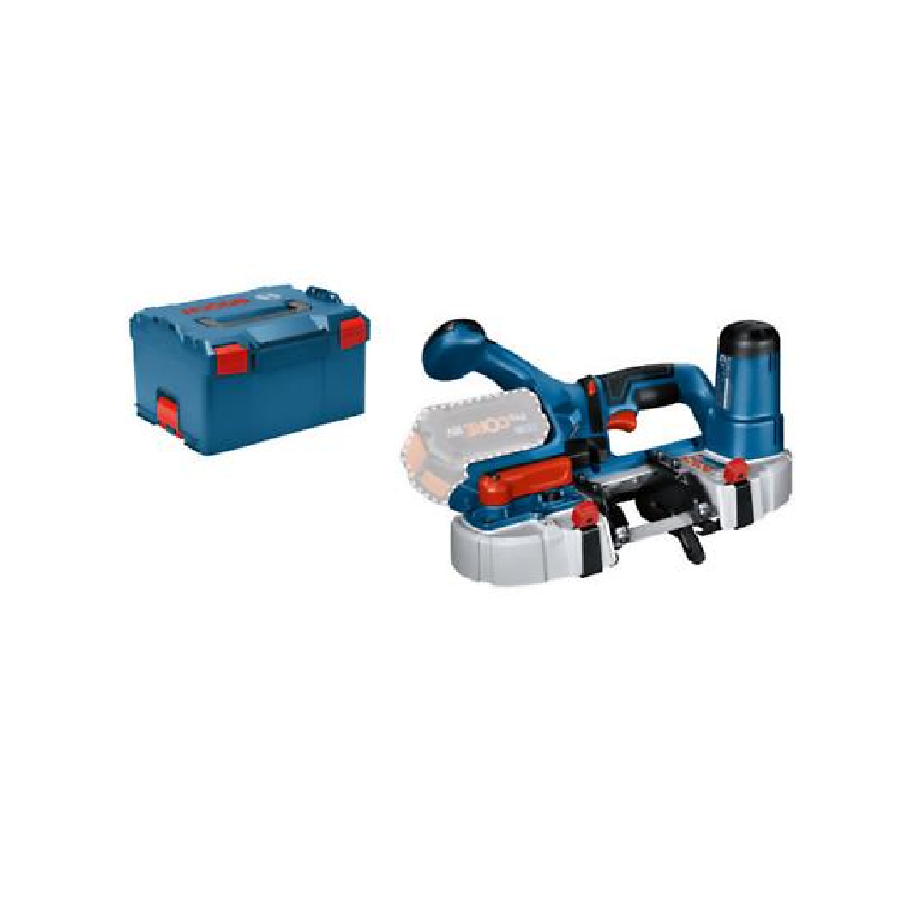 SKI - สกี จำหน่ายสินค้าหลากหลาย และคุณภาพดี | BOSCH GCB18V-63 เครื่องเลื่อย Band Saw ตัดได้สูงสุด 63.50 ม.ม. ความยาวใบ 29" (เครื่องตัวเปล่า) #06012A0401