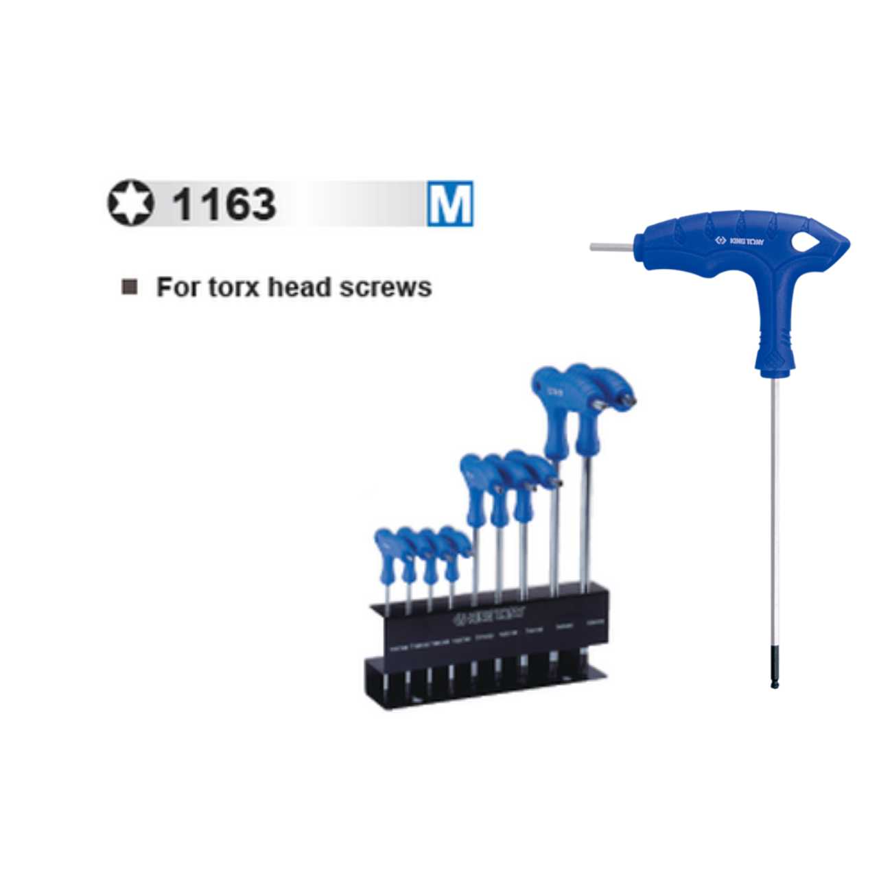 SKI - สกี จำหน่ายสินค้าหลากหลาย และคุณภาพดี | KINGTONY ประแจท็อคด้ามตัว L #T15 #1163
