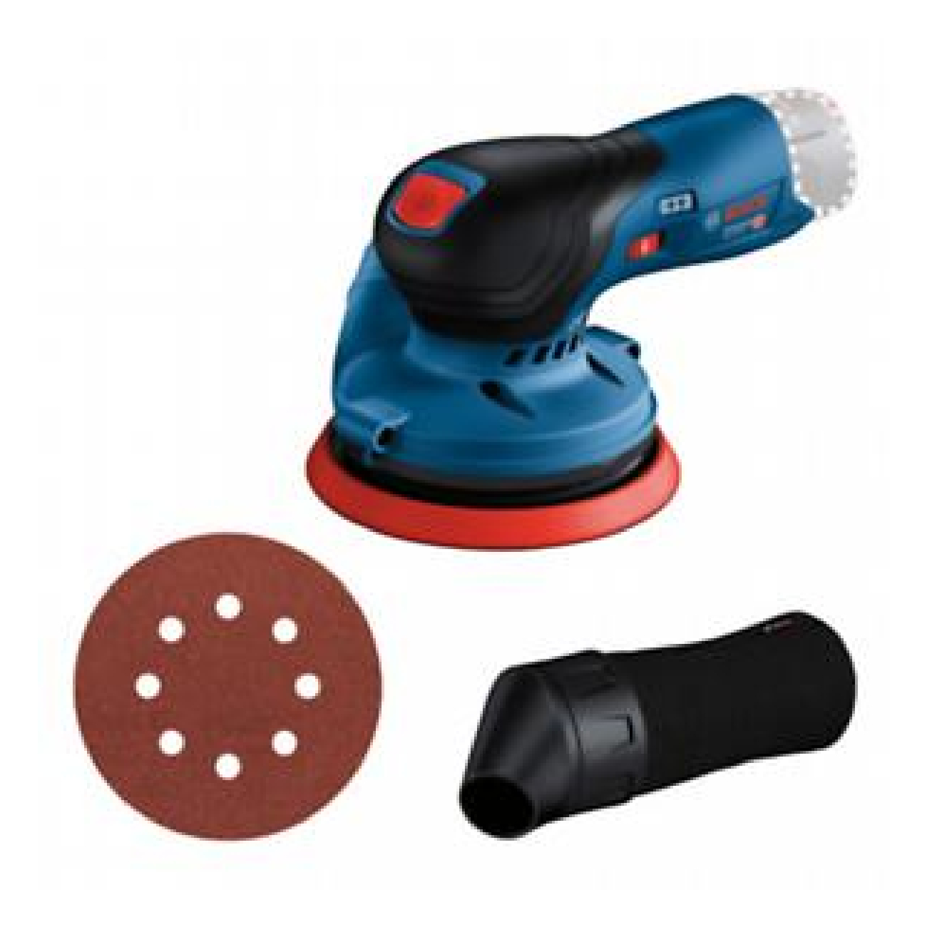 SKI - สกี จำหน่ายสินค้าหลากหลาย และคุณภาพดี | BOSCH GEX12V-125 (SOLO) เครื่องขัดระบบลูกเบี้ยว ขนาด 5" ขนาด 12V ความเร็ว 6 ระดับ (เครื่องตัวเปล่า) #0601372101