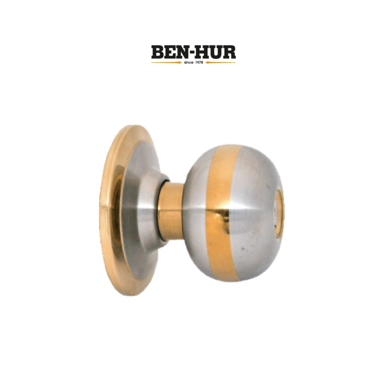 SKI - สกี จำหน่ายสินค้าหลากหลาย และคุณภาพดี | BEN-HUR BHC 1000SSPB ลูกบิดหัวจับสองกษัตริย์ไททาเนียม รุ่นแผง (24แผง/กล่อง) ชุดทั่วไป