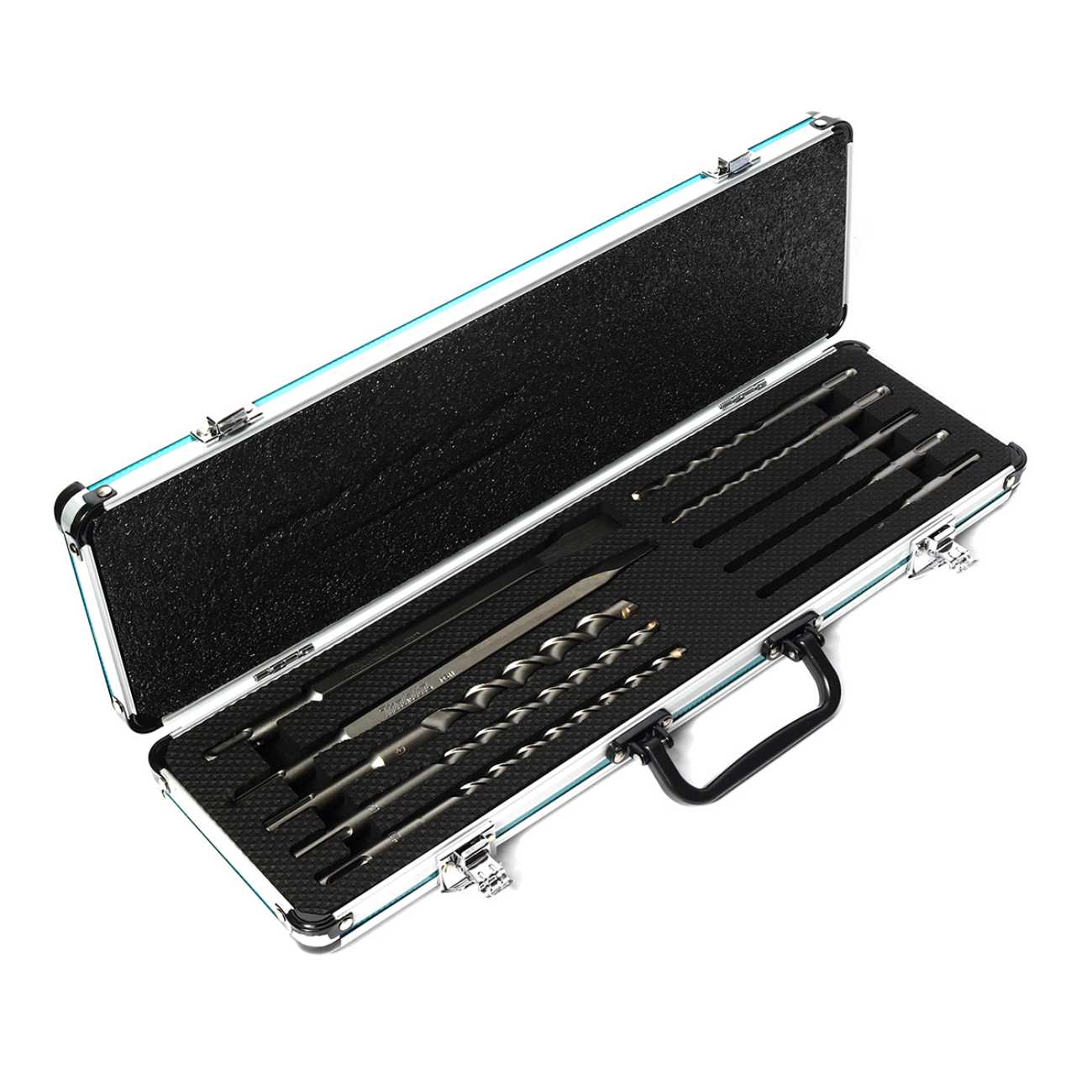 SKI - สกี จำหน่ายสินค้าหลากหลาย และคุณภาพดี | MAKITA D-70904 ชุดดอกสว่านและดอกสกัด SDS-Plus (10 ดอก/ชุด)