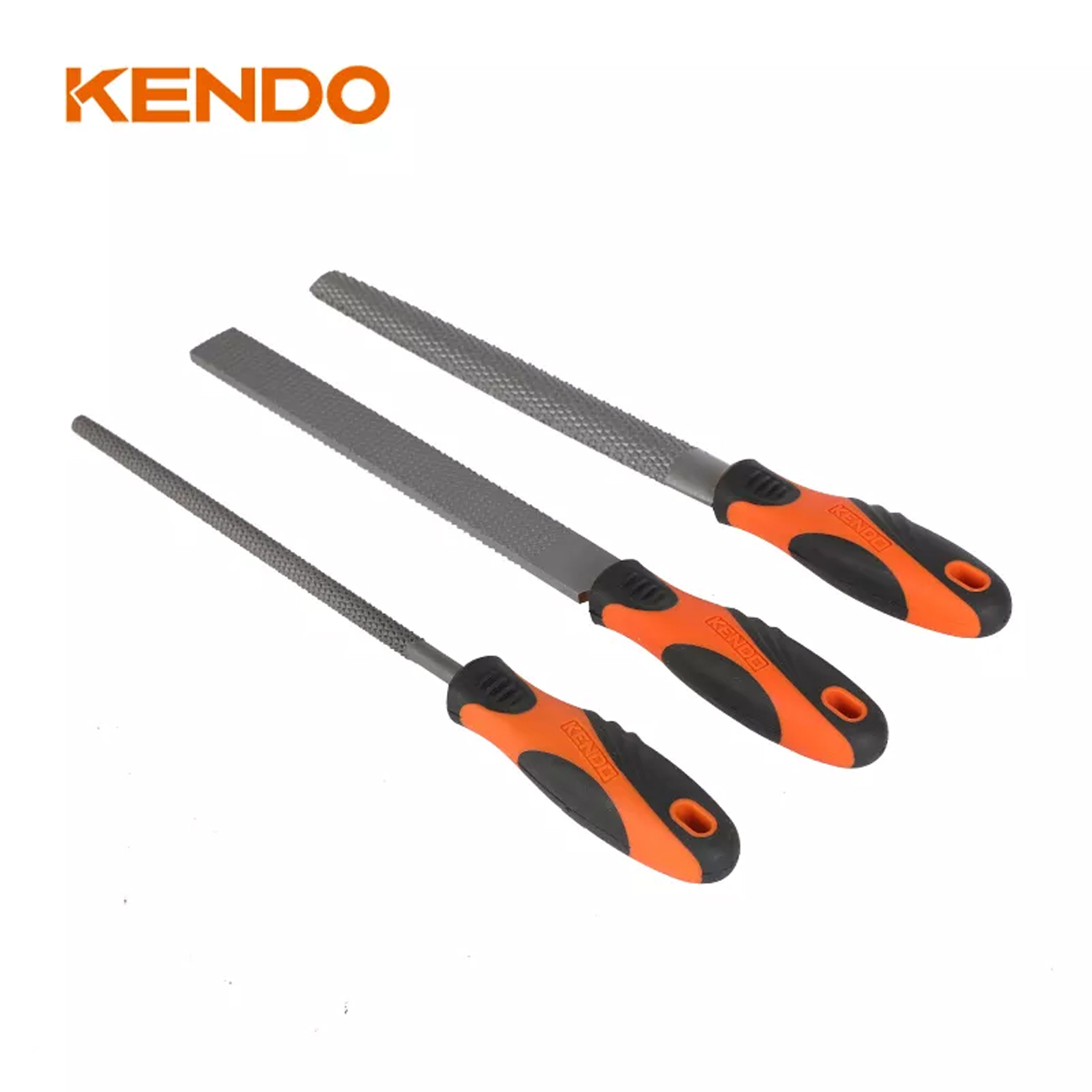 SKI - สกี จำหน่ายสินค้าหลากหลาย และคุณภาพดี | *KENDO 85117 ตะไบ 3 ตัวชุด 200mm/8นิ้ว*