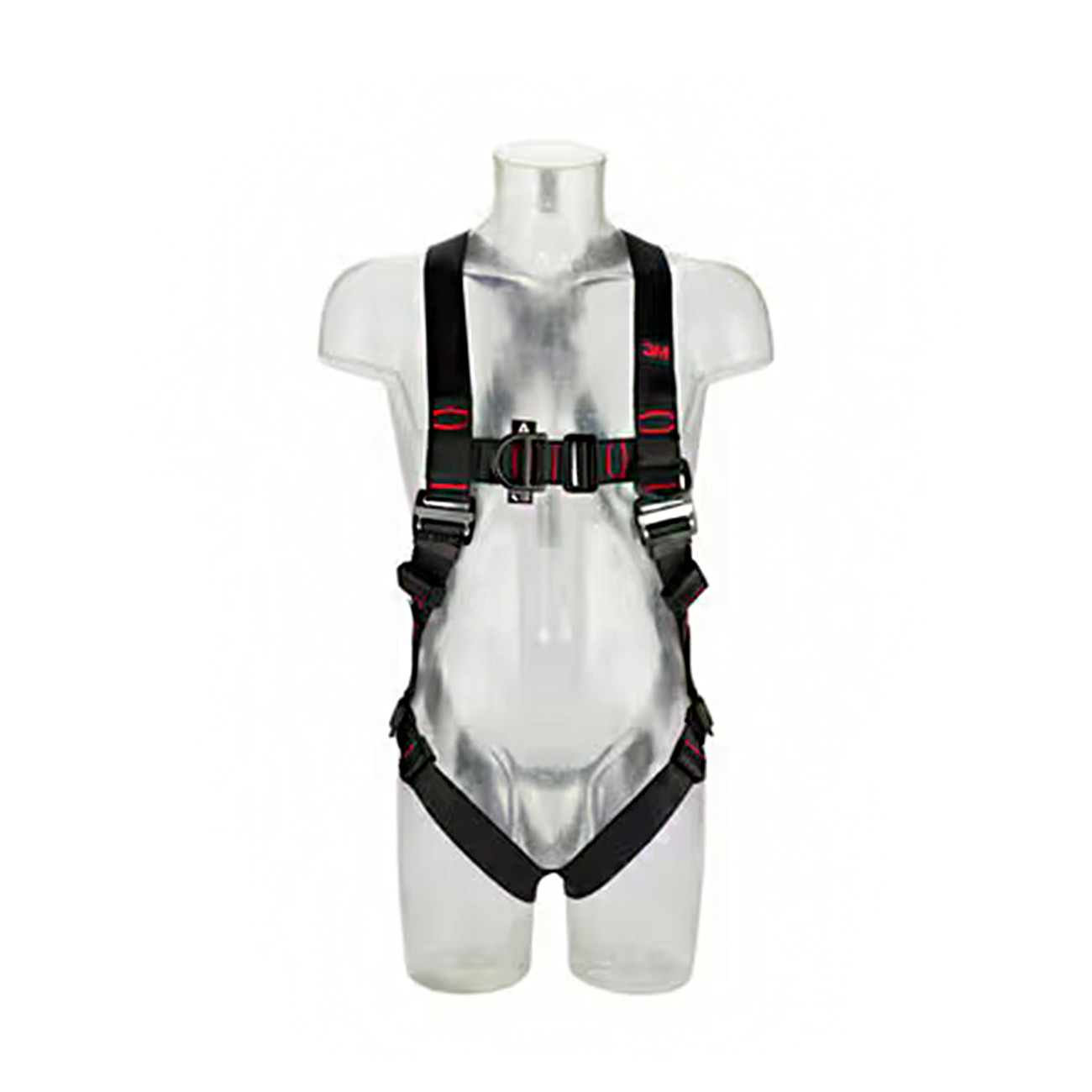 SKI - สกี จำหน่ายสินค้าหลากหลาย และคุณภาพดี | 3M 7100207413 Protecta P200 ชุดนิรภัยแบบเต็มตัวแบบ Vest สำหรับปีนป่าย รุ่น 1161610, สีดำ, ขนาดกลาง/ใหญ่
