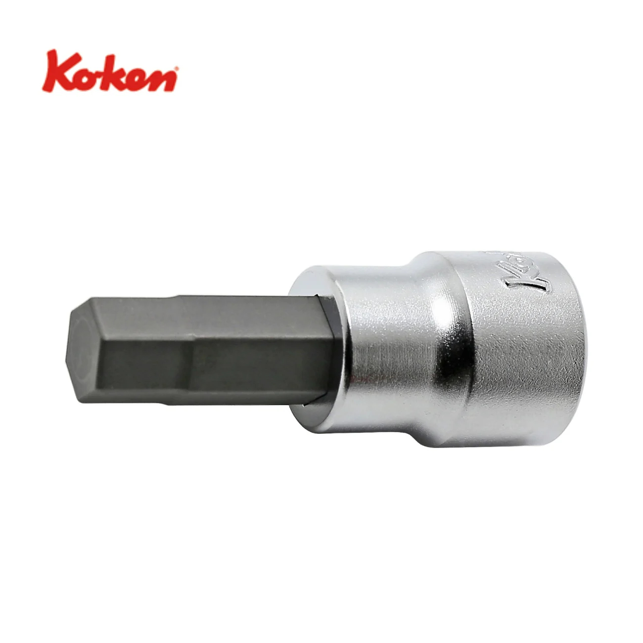 SKI - สกี จำหน่ายสินค้าหลากหลาย และคุณภาพดี | KOKEN 3010A-50-1/4 บ๊อกเดือยโผล่ดำ 6P-3/8นิ้ว-50-1/4