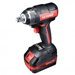 KEYANGI W18BLA ไขควงกระแทกไร้สาย 18V. Brushless แบตเตอรี่ 5.0Ah 2 ก้อน แท่นชาร์ต 1 อัน