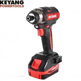 SKI - สกี จำหน่ายสินค้าหลากหลาย และคุณภาพดี | KEYANG DW18BLA บล๊อคกระแทกไร้สาย 18V 210NM, Brushless แบตเตอรี่ 5.0Ah 2 ก้อน แท่นชาร์ต 1 อัน