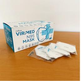 VIRIMED หน้ากากอนามัย N95 แบบใช้ครั้งเดียว (กล่อง 50 ชิ้น)