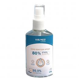 VIRIMED เวอรีเมด สเปรย์แอลกอฮอล์ แฮนด์ ซานิไทเซอร์ 60 ml (ViriMed Alcohol Hand Sanitizer 80%)