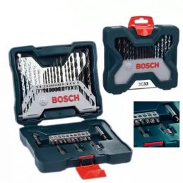 SKI - สกี จำหน่ายสินค้าหลากหลาย และคุณภาพดี | ชุดดอกสว่าน BOSCH X-Line 33 ชิ้น ( 2607017398)