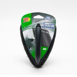 3M-สก๊อตช์ไบรต์-แผ่นใยขัดพร้อมด้ามจับหัวจรวดสีดำ-XN002029306