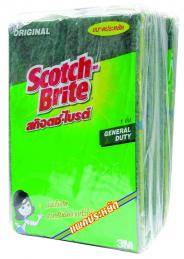 3M-สก๊อตช์ไบรต์-แผ่นใยขัด-จัมโบ้แผ่นเดี่ยว-6x9-10ชิ้น-แพ็ค-XN002031617