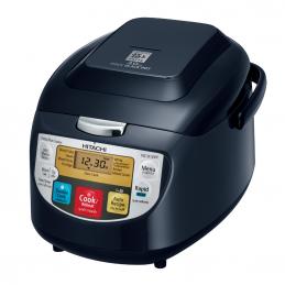 HITACHI RZ-D10 VF หม้อหุงข้าวระบบฟัซซี่คอนโทรล - หุงพร้อมปรุงอาหาร   1.0 ลิตร 540 วัตต์ 1 LITE สีดำทูโทน