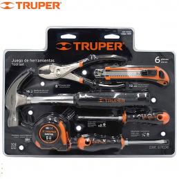 TRUPER 14651 ชุดเครื่องมือช่าง 6 ชิ้น #JGO-CAS6X
