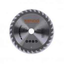 KENDO-62203112-ใบเลื่อยวงเดือน-6นิ้วx30T-165mm-×25-4-20-16mm-1-ใบ-แพ็ค