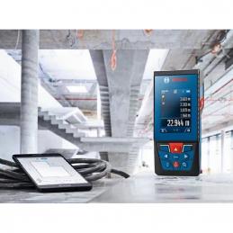 BOSCH GLM 100-25 C เครื่องวัดระยะเลเซอร์ พร้อมสัญญานบลูทูธ #0601072YK0