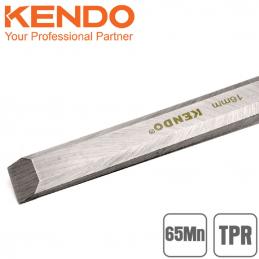 KENDO 26106 สิ่วลบเหลี่ยม (ด้ามหุ้มยาง) 16mm