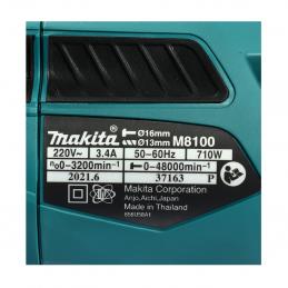 MAKITA M8100KX5B สว่านกระแทก 16mm + กล่องพลาสติก + ชุดอุปกรณ์เสริม (MT)