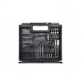 MAKITA M8103KX5B สว่านกระแทก 13mm + กล่องพลาสติก + ชุดอุปกรณ์เสริม 74 ชิ้น (MT)