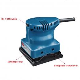 Dongcheng(DCดีจริง) DSB100 เครื่องขัดกระดาษทรายแบบสั่น 100 มม. 150W