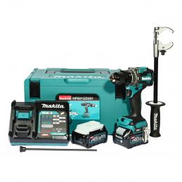 MAKITA-HP001GD201-สว่านกระแทกไร้สาย-40-โวลต์-ขนาด-1-2-นิ้ว-13-มม-พร้อมชุดแบต-2-5Ah