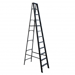 SKI - สกี จำหน่ายสินค้าหลากหลาย และคุณภาพดี | LEOPRO LP07151  บันไดบาง 1 ทาง สีดำ 12 ฟุต
