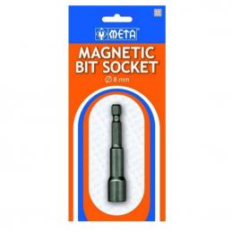 META ดอกลมหัวลูกบ๊อก ขนาด 8 x 45mm (172052) 10อัน/1ก