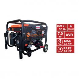KAWA KW4000A-TEC เครื่องปั่นไฟเบนซิน 4 จังหวะ ขนาด2.8/3.0KW กำลัง 7.0HP