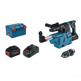 BOSCH GBH18V-26F+GDE18V-16FC สว่านโรตารี่ แบตเตอรี่ 18 V ชุด Set GAL 1880+GDE 18 V-16FC+L Box #0611910004
