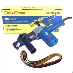 SKI - สกี จำหน่ายสินค้าหลากหลาย และคุณภาพดี | Dongcheng(DCดีจริง) DST533 เครื่องขัดกระดาษทราย ขนาดสายพาน 30x533 มม. 550W
