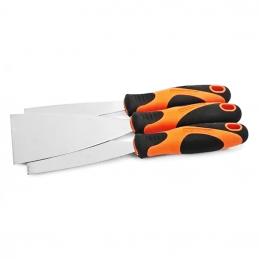 KENDO 85123 เกียงโป๊วสี ขนาด 30-50-80mm. 3 ตัว/ชุด
